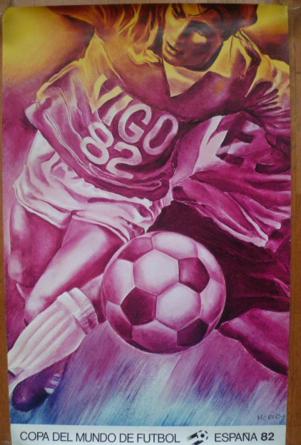 Affiche Collector France 98 – Coupe Du Monde De Football, Original Vintage