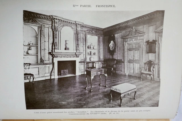 Decor Interieur Et Meubles De La Maison Anglaise. 1660-1800.