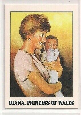Diana Princess of Wales AIDS Awareness Trading Card #93 1993 Eclipse Enterprises
