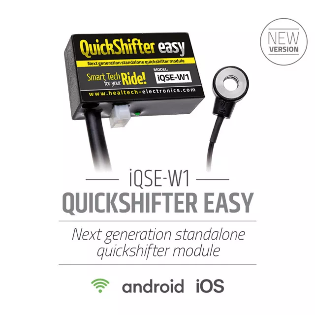 HealTech Electronics QuickShifter Easy iQSE (NEW) WiFi + Harness Kit 2