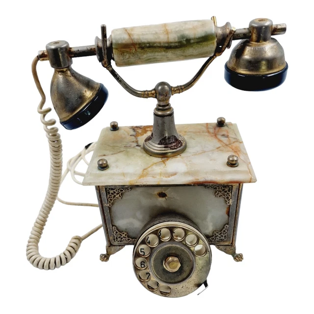 Téléphone ancien en marbre - Collection