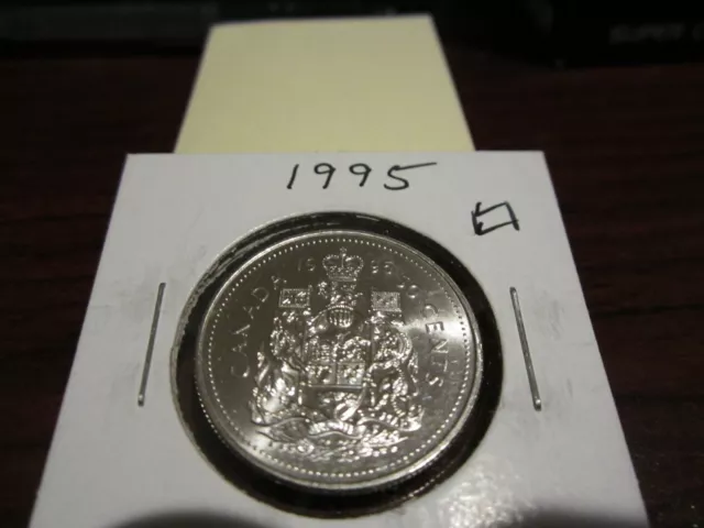 1995 - Canada Brilliant Uncirculated 50 cent - BU Canadian half dollar