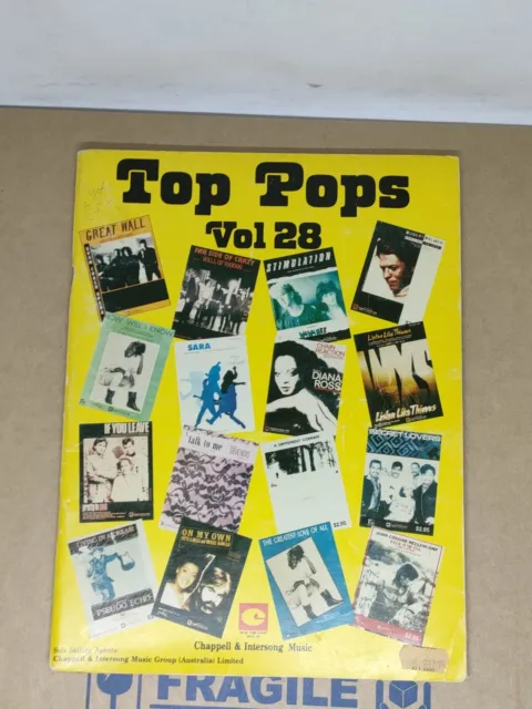 Top Pops Vol 28 Words And Music