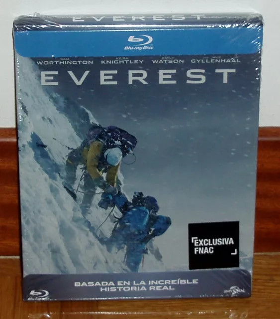 Everest Steelbook Blu-Ray Nuevo Precintado Historia Real Drama (Sin Abrir) R2