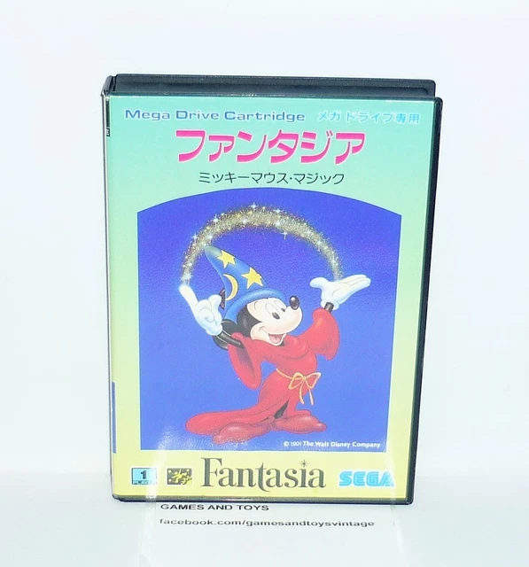Fantasia jeu sega mega drive genesis disney mickey mouse - Jeux vidéo