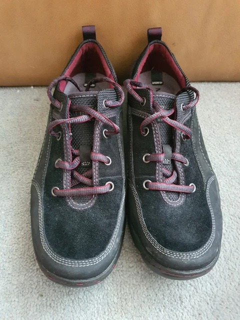 Womens Black Merrell Walking Shoes Size Uk 6 Us 8.5 Eu 39