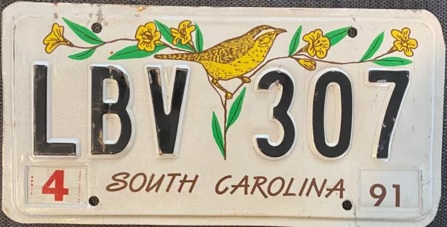 *SOUTH CAROLINA* USA /US / Amerika / Kennzeichen / Nummernschild / License Plate