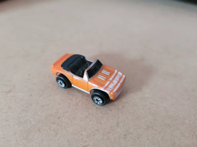 Micro Machines - M019 - 1987 Cheverolet '68 Camaro Orange Convertible