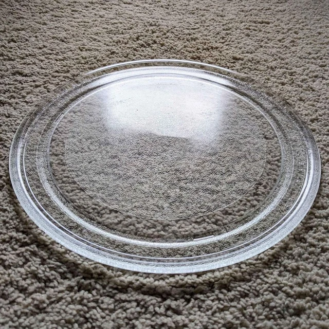 12& MICROWAVE OVEN rotating spinning replacement glass turntable disc