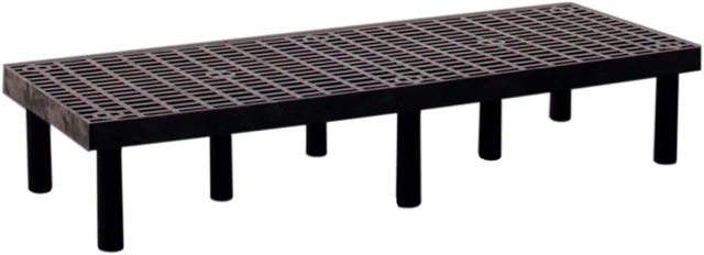 Structural Plastics, D6624, Dunnage Rack, 1000 Lb, Hdpe, 66 W X 24 D
