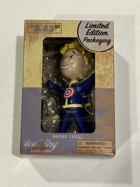 Gaming Heads Fallout 4 Bobblehead Vault Boy 111 Series 4 - Moving Target NEW