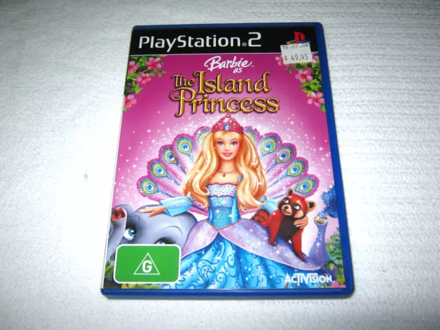 BARBIE AS THE Island Princess - PlayStation 2 PS2 Complete with Manual Free  Post $9.95 - PicClick AU