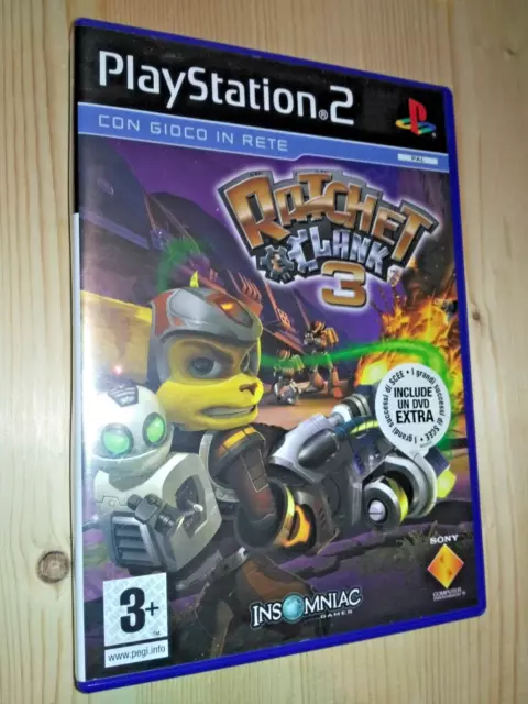 Ratchet Et Clank 3 Jeu PS2 Playstation 2 Complete PAL ENG MULTILANGUAGE