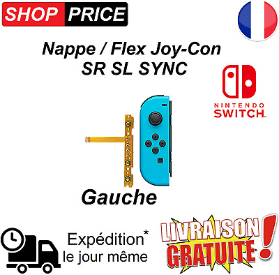 Flex Nappe Droite Gauche Bouton Touche SR SL SYNC Flex Ruban Manette Joy-Con Switch 