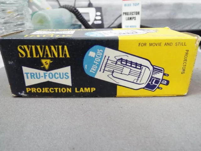VINTAGE SYLVANIA Tru Focuc Projector Lamp BULB Cwd 300W 120V NOS