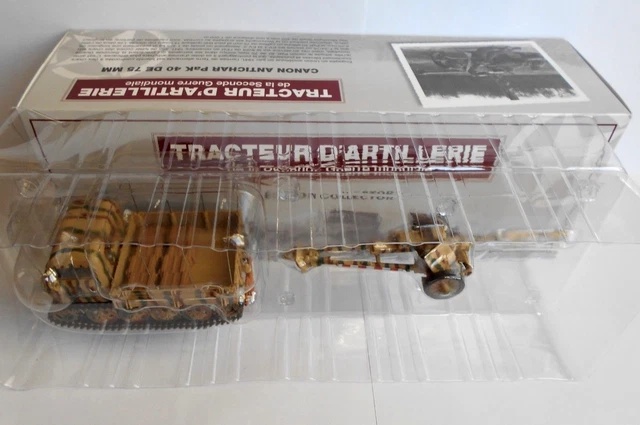 DeAGOSTINI - VOJENSKÉ VOZIDLO - TRATTORE TL37 ITALY 1942 - 1:43