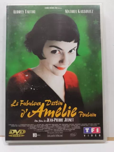 DVD Le fabuleux destin d’Amélie Poulain - Jean-Pierre JEUNET Audrey TAUTOU
