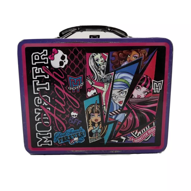 Monster High Tin Metal Lunch Box