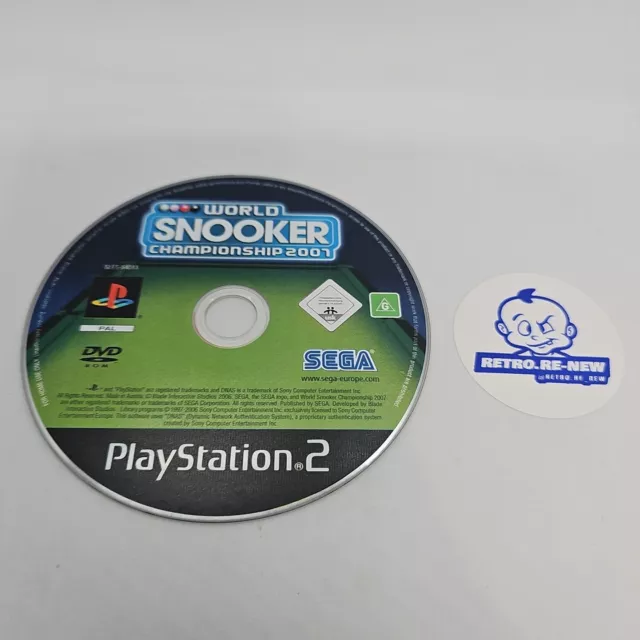 World Snooker Championship 2007 (PlayStation 2 PS2 PAL) 💿 Disc Only 💿 🌟 Good