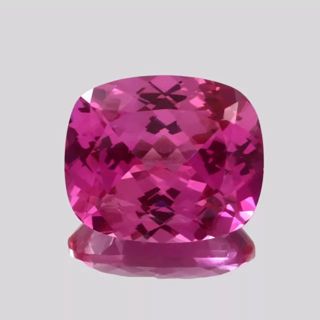 36.10Ct Natural Flawless Ceylon Pink Sapphire Cushion Cut Loose Gemstone 21x17MM 3