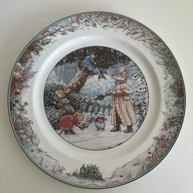 Villeroy & Boch Foxwood Tales Patterson Dinner Plate 10” Winter