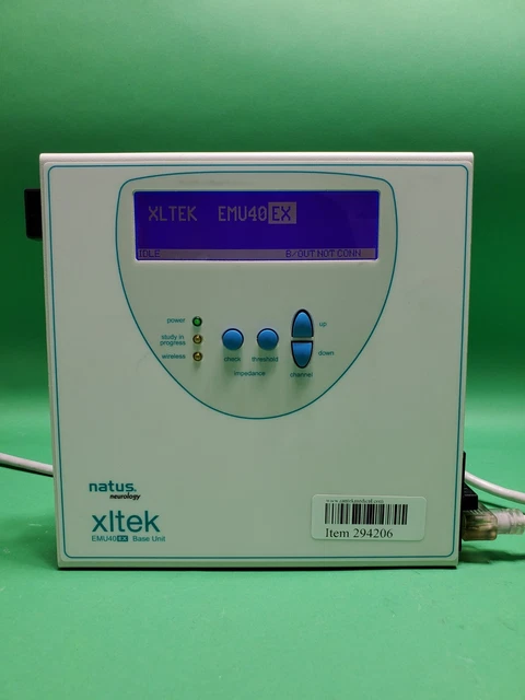 Natus Xltek EMU40EX Base Unit Sleep / EEG Study Ref: 006550