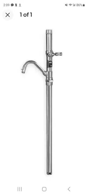 Lincoln 82230 Drum Pump,Air Operated
