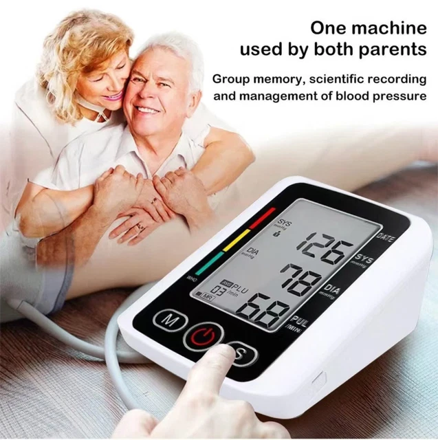 2025 DIGITAL AUTOMATIC Blood Pressure Monitor Upper Arm BP Machine ...