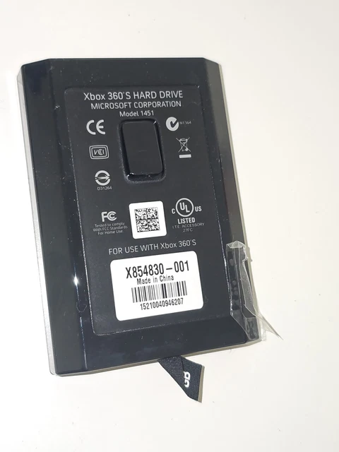 Disque Dur HDD 20 Go Pour Xbox 360 Microsoft - Réf X804671-003 - Occasion Fonctionnel