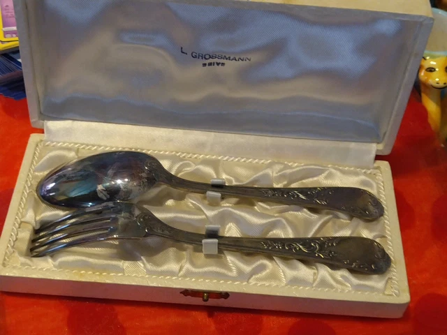 Coffret Vide Pour Ménagère En Argent 2 Etages / Argenterie Ancienne