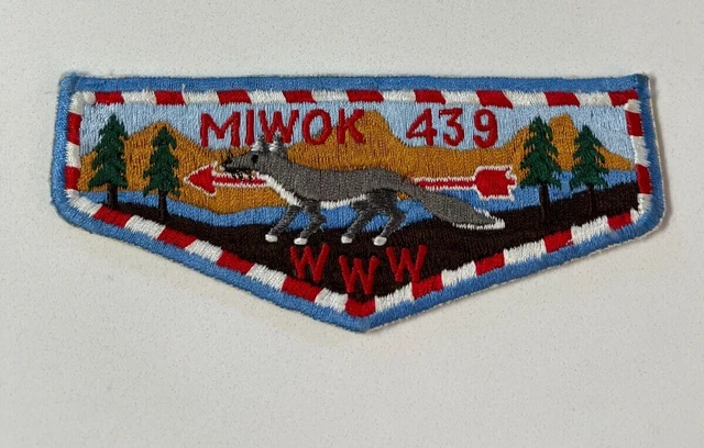 Boy Scout OA 439 Miwok Lodge Flap S5
