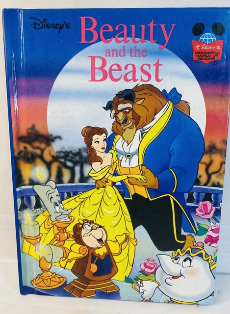DISNEY’S BEAUTY AND the Beast Disney’s Wonderful World Of Reading HC ...