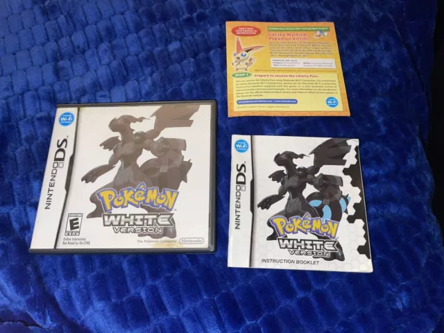 (Case and Manual Only, No Game) Pokemon White Version (Nintendo DS)