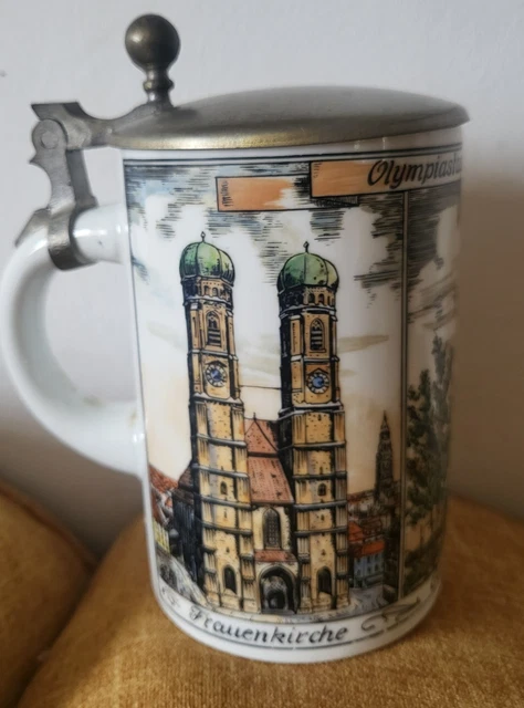Chope Ou Pichet Jeux Olympiques Munich 1972 - Ludwig II - Koenig V - Bayern - Vintage