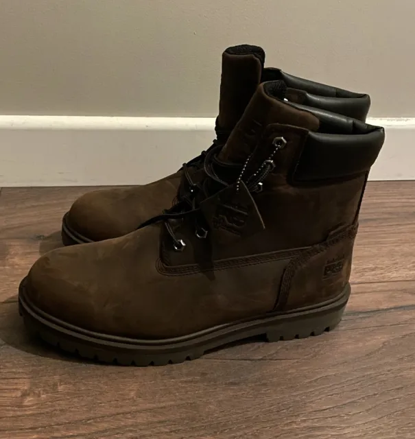 Timberland Pro Icon Safety Boots Brown Size 10