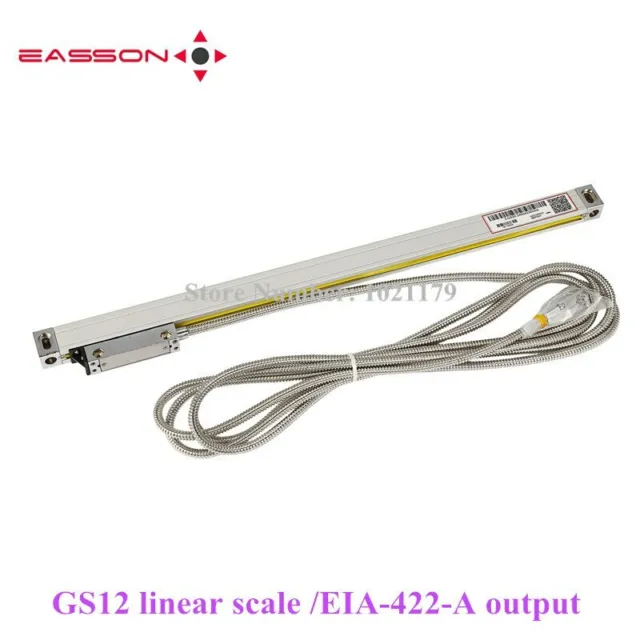 Easson 422 GS12 linear scale EIA-422-A 0.005mm 5um linear glass encoder ruler