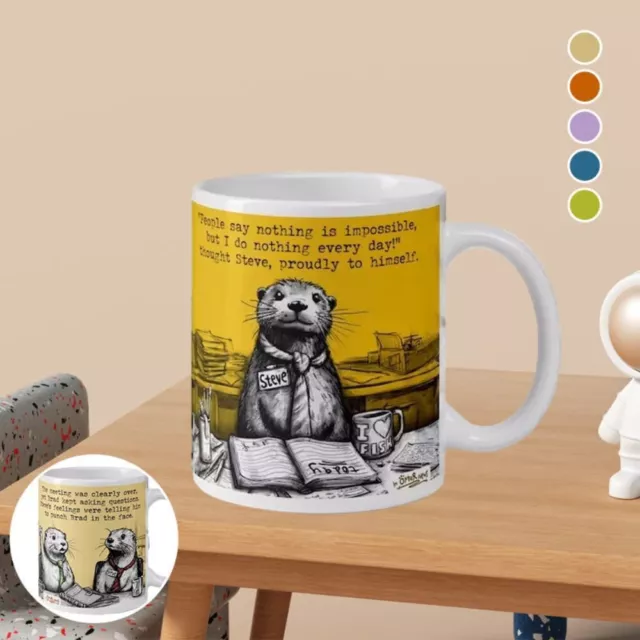Multi-Purpose Funny Mug Sea Otter Tea Cup New Coffee Cup
