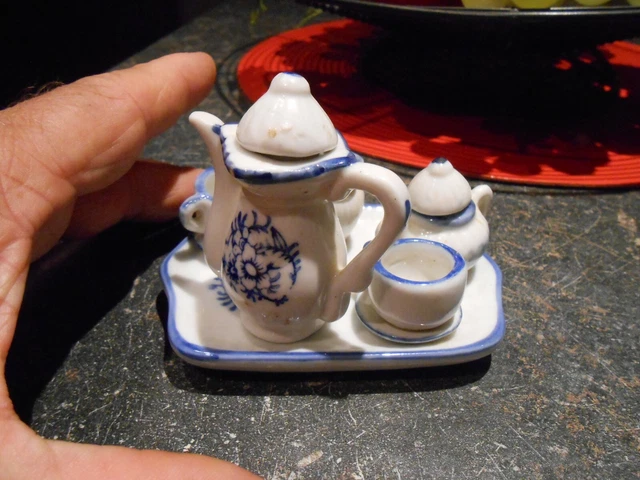Pot De Chambre Ancien En Porcelaine - Élément De Dinette Vintage - Occasion
