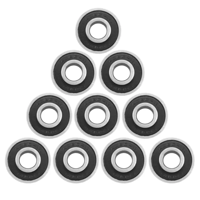 10Pcs 608- Longboard Integrated Bearing Skateboard Wheel Bearing Inline2660