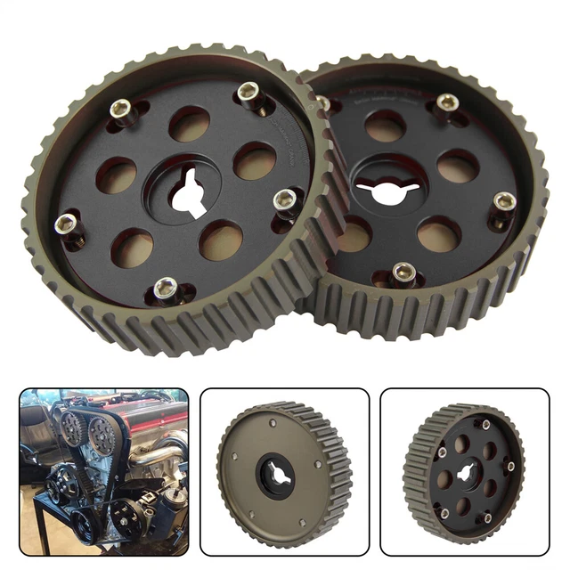 Hypertune Red Adjustable Cam Gears Kit – Suzuki Swift GTI G13B, 2pcs