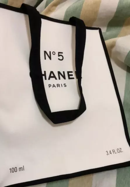 Chanel No 5 Tote Bag Paris 3.4 oz / Tote Gift Shopping Bag