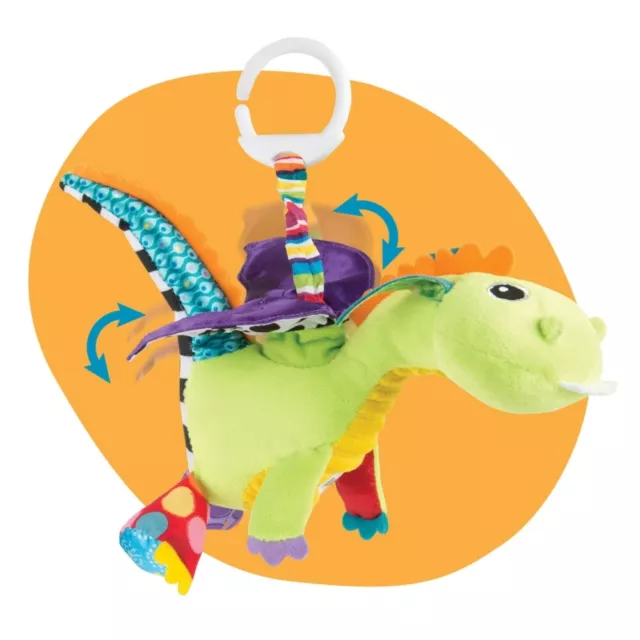 TOMY LC27565  Lamaze Clip & Go Diego der fliegende Drache 2