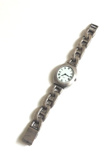 Montre Electra Femme Argent Massif - Années 70-80, Mouvement Bloqué, Pour Pièces