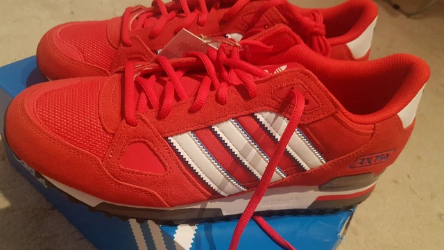 Adidas ZX 750 Originals *ID7597* rot-weiss Gr. 45 1/3 NEU OVP TOPRARITÄT 3
