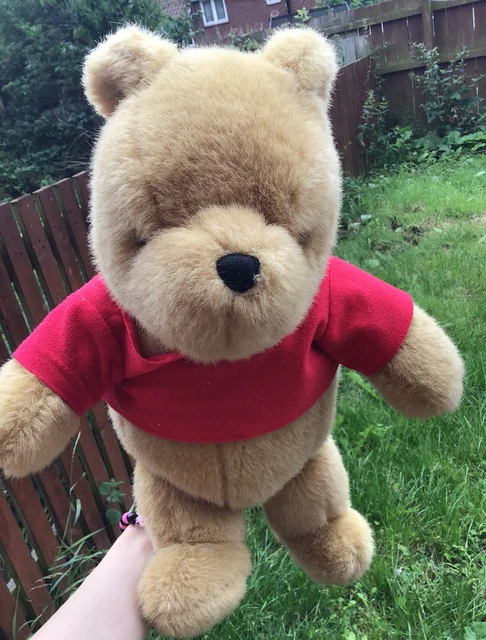 DISNEY WINNIE THE Pooh Teddy Bear Cuddly Soft Plush 18cm GUND £15.00 ...