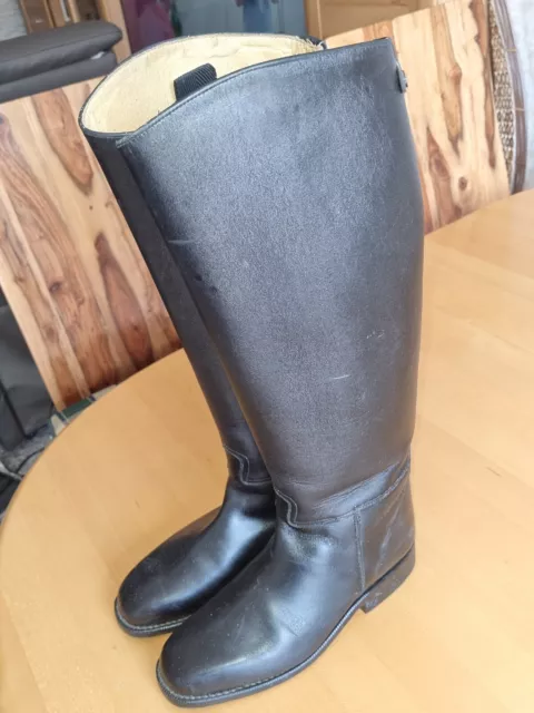 CAVALLO WOMEN'S LEATHER riding boots riding boots black boots size 38.5 ...