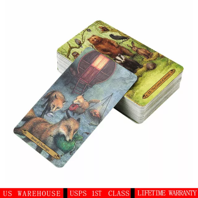 Forest of Enchantment Tarot 78 Cards Deck Game Playing Cards US Ship