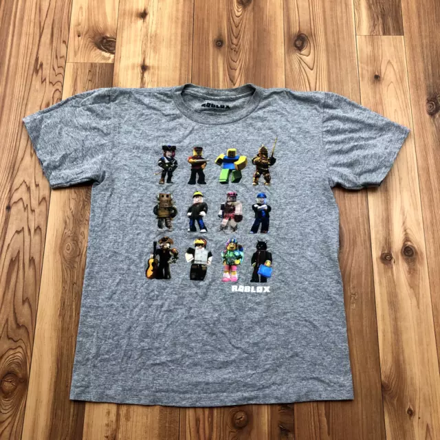 LICENSED Boy's ROBLOX GITD Warrior Character Print Short Sleeve Crew  T-Shirt