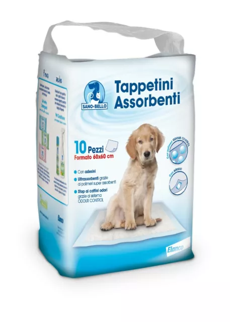 120 Tappetini Assorbenti Bayer Pet Casa Clean 60X60 Pannolini Per Cani Cuccioli