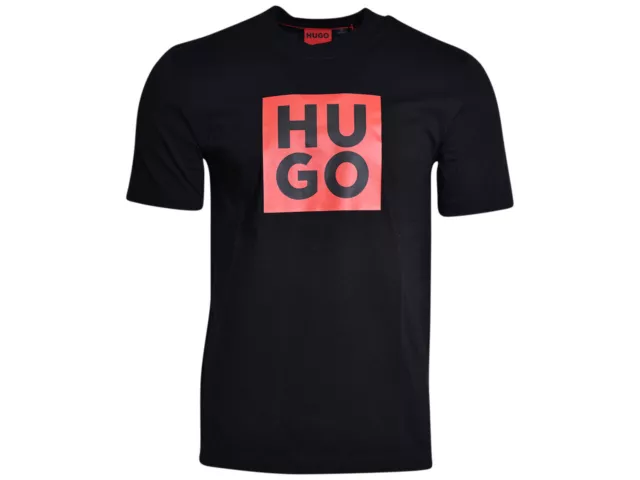 Hugo Boss Daltor Men's T-Shirt Short Sleeve Crew Neck Cotton Black